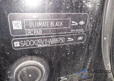 2017 Jaguar F-Pace 35T Prestige from USA, damaged, VIN SADCK2BV1HA899750